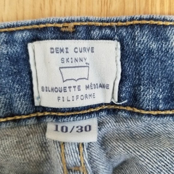 Levi's Light Wash Demi Curve Skinny - Picture 4 of 4